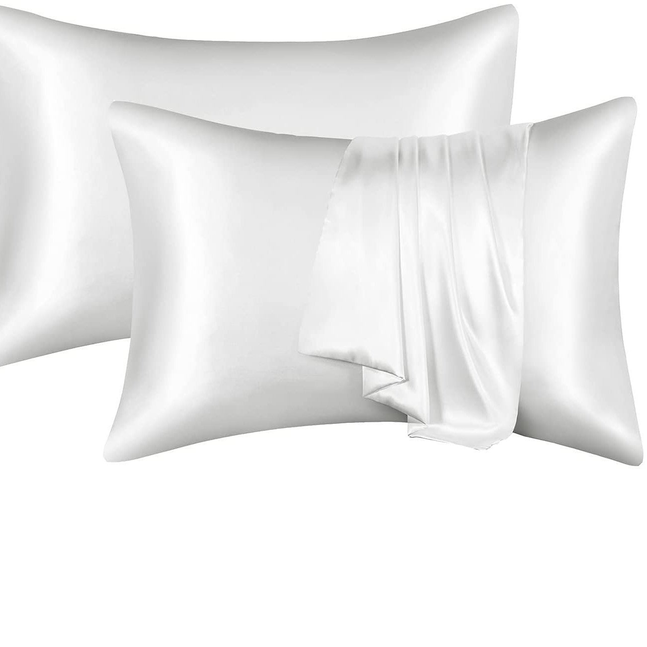 Silk-Touch Satin Pillowcase