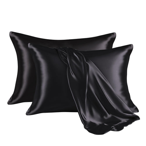 Silk-Touch Satin Pillowcase