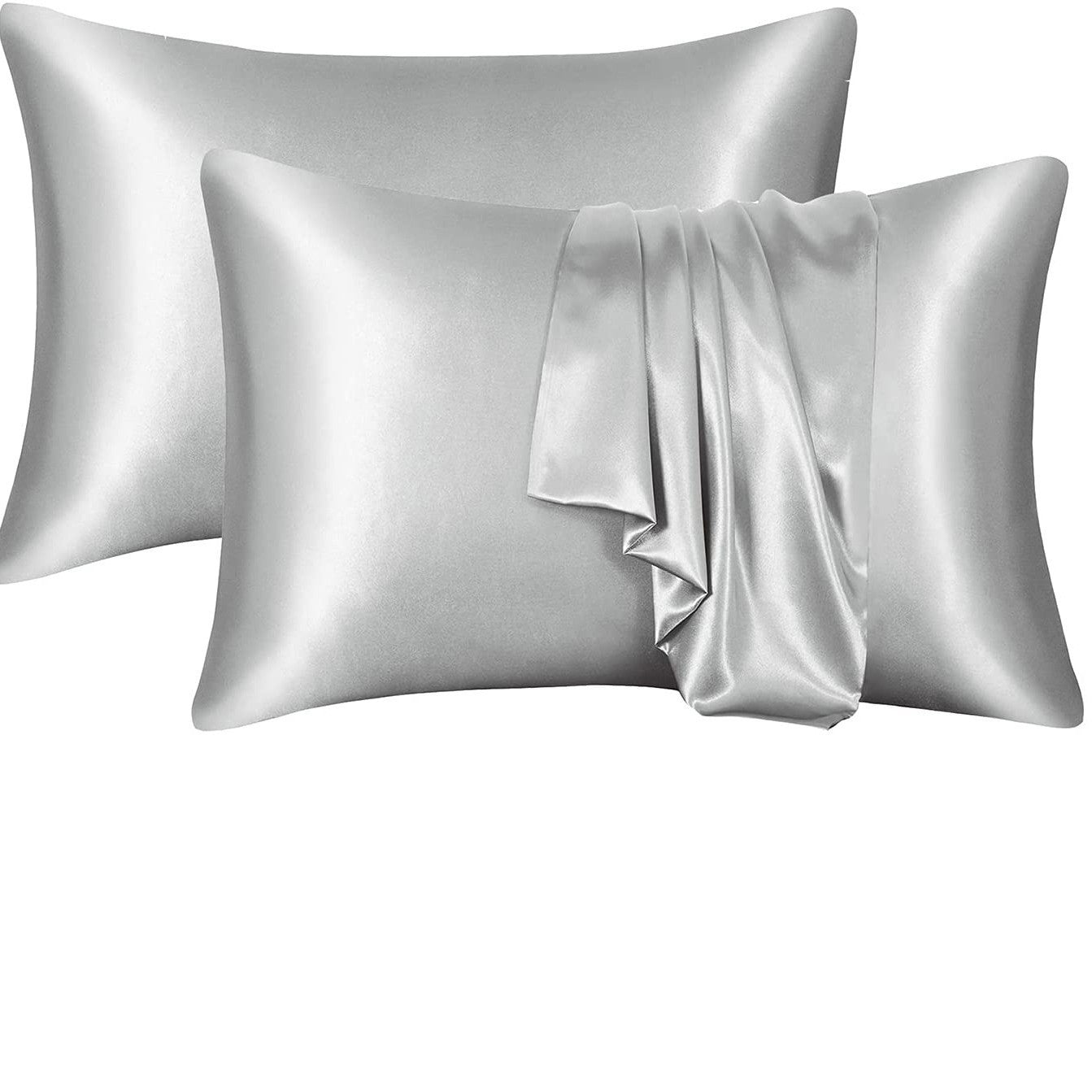 Silk-Touch Satin Pillowcase