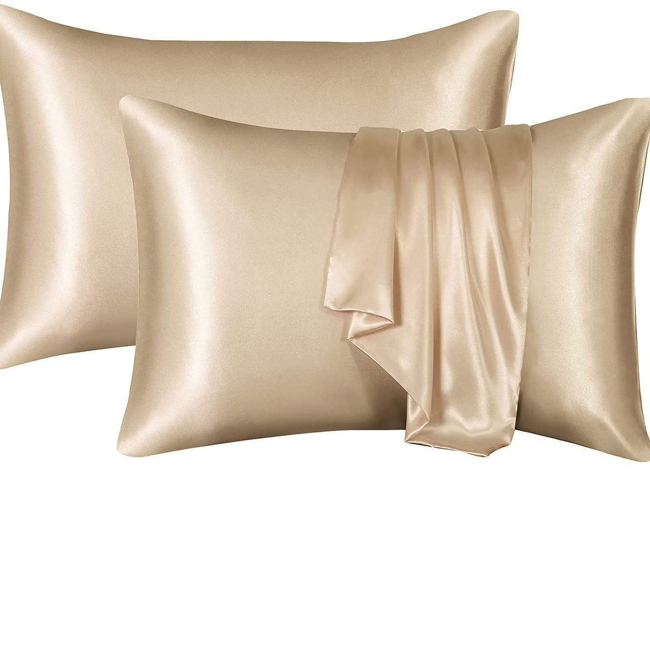 Silk-Touch Satin Pillowcase