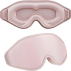 3D Contoured Blackout Eye Mask