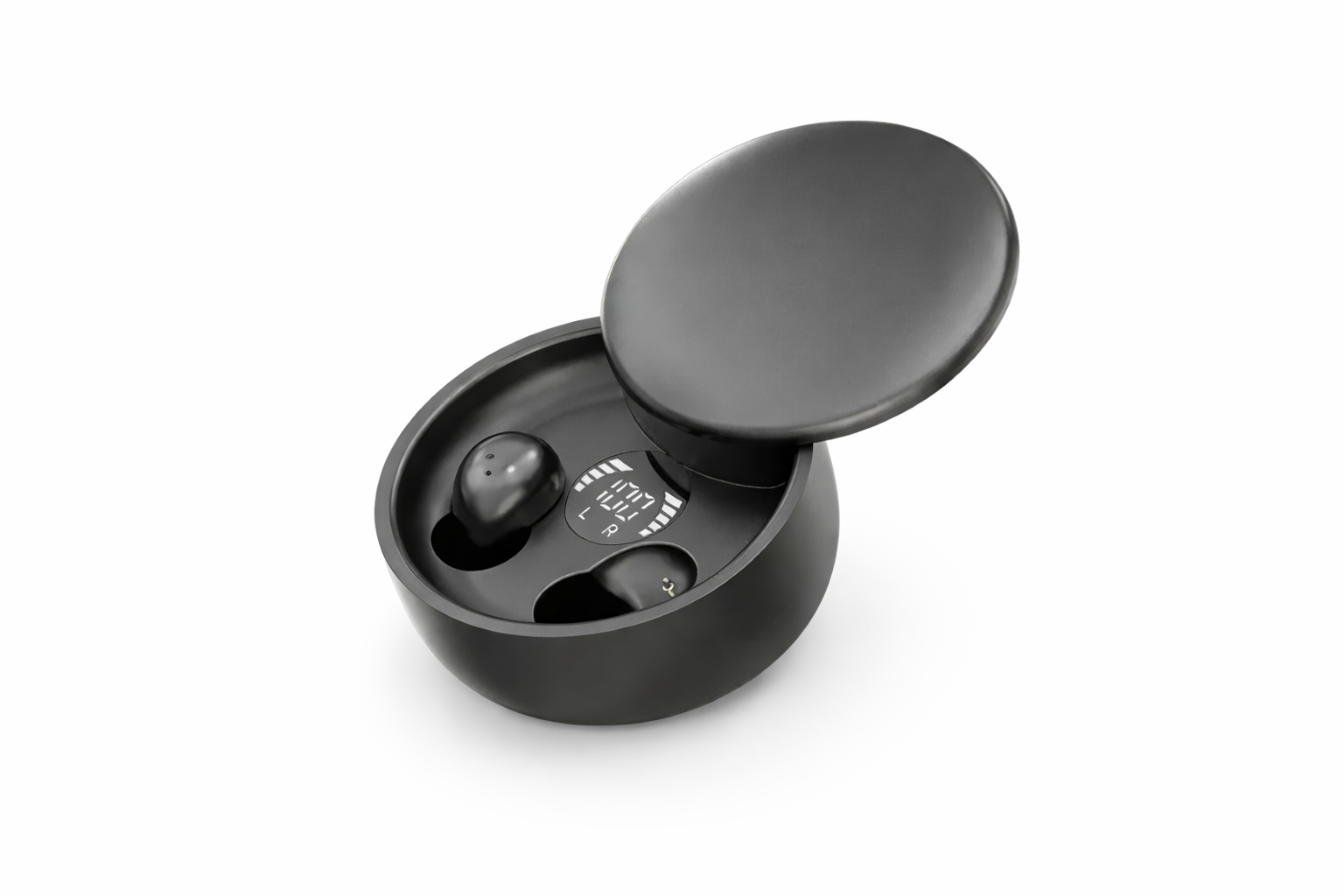 Sleep Buds charging case with earbuds inside
