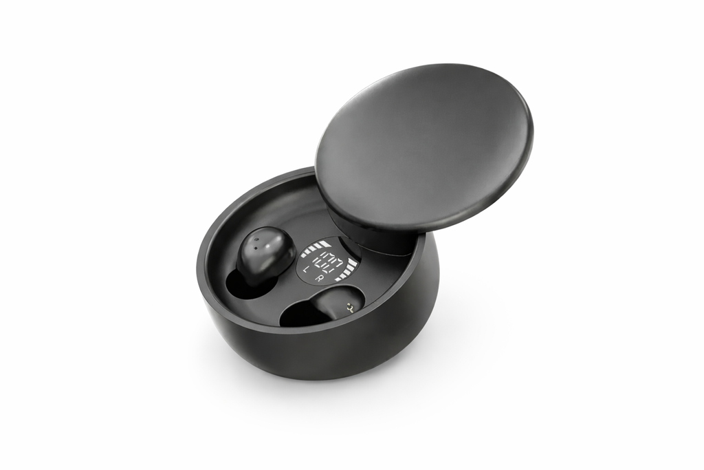 Sleep Buds charging case with earbuds inside