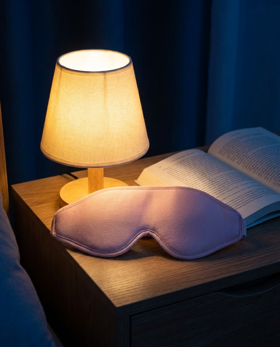 3D Contoured Blackout Eye Mask